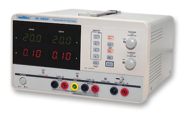 AX1360-P POWER SUPPLY, 3CH, 30V, 5A, ADJUSTABLE METRIX