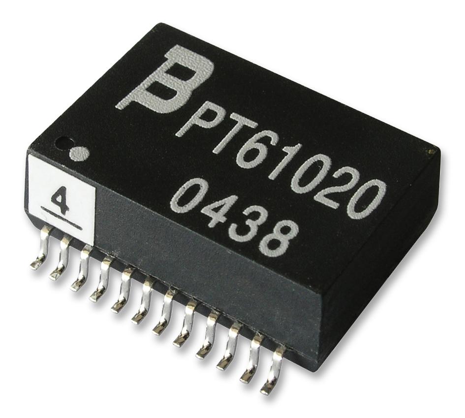 PT61020EL TRANSFORMER, BASE T, 350UH, BOURNS