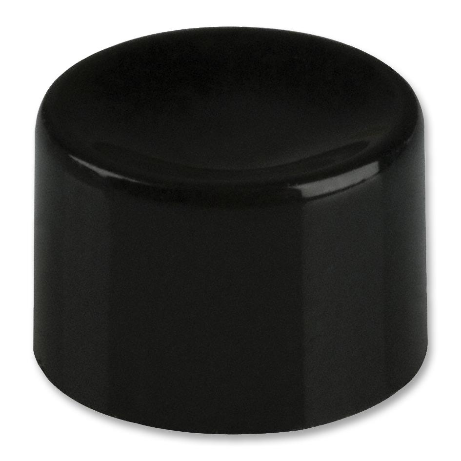 708902000 CAP, ROUND, BLACK, 5.08X3.94MM, FOR 8020 C&K COMPONENTS