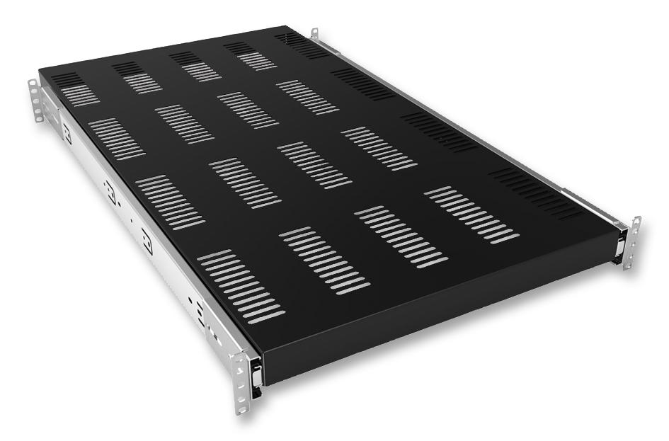 RSVS1931BK1 SHELF, SLIDING, 1U, 31", VENTED HAMMOND