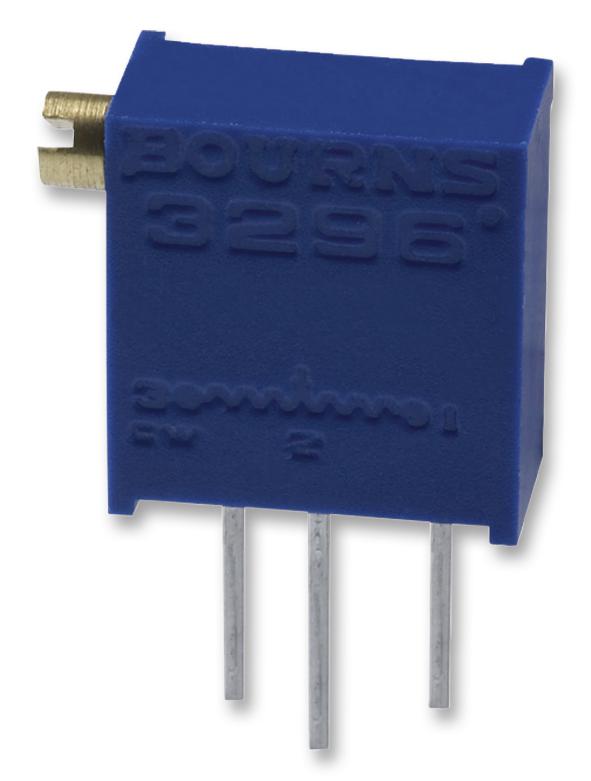 3296Z-1-101LF TRIMMER, POT, 100 OHM, 10%, 25TURN, TH BOURNS
