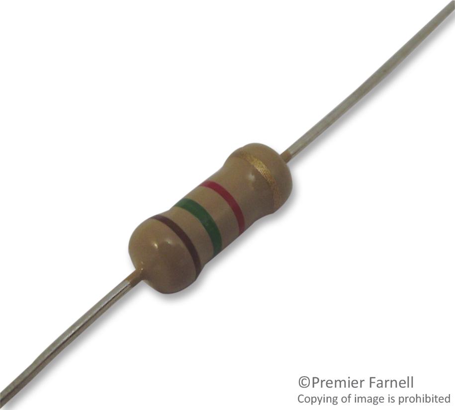 CFR-25JT-52-1K2 RES, 1K2, 5%, 0.25W, AXIAL, CARBON FILM YAGEO
