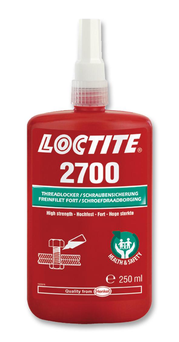 2700, 250ML THREADLOCKER 2700, BOTTLE, 250ML LOCTITE