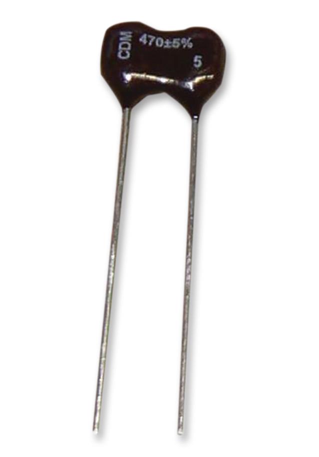 CD15FD251JO3F CAP, 250PF, 500V, 5% CORNELL DUBILIER