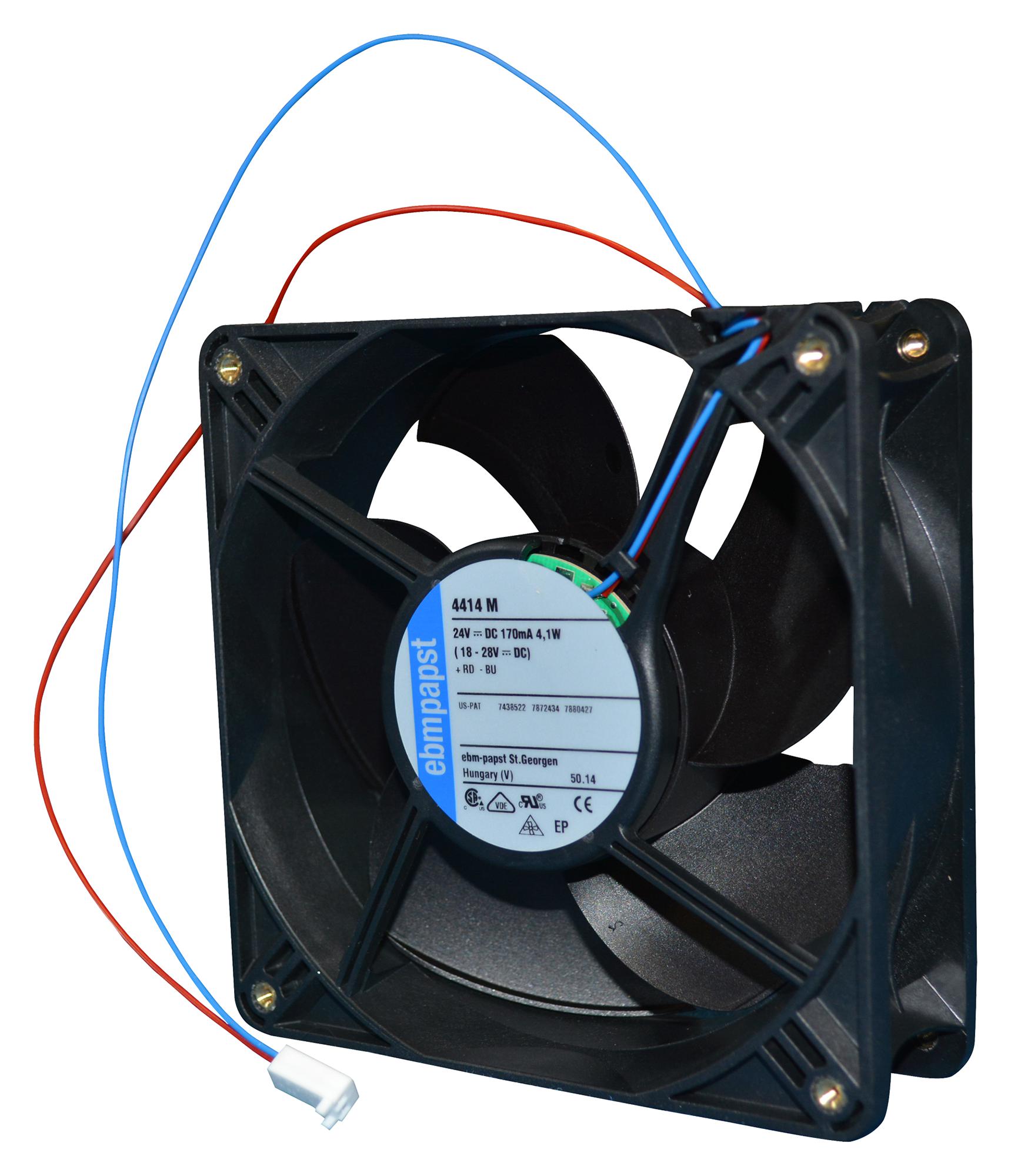 8414NGH-F00 FAN, 80MM, 24VDC, INSERT & CONN EBM-PAPST
