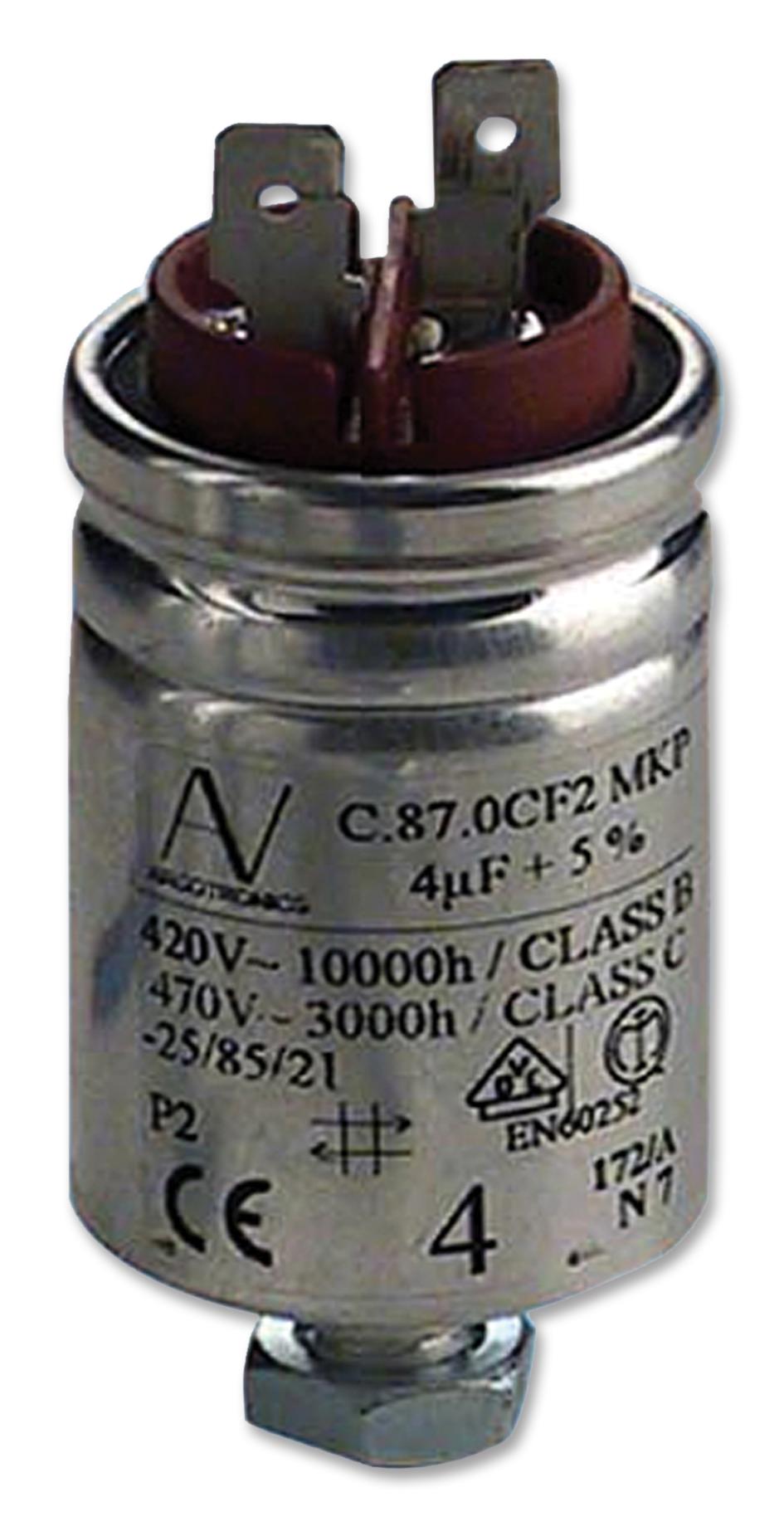 C878BG35500SA0J CAP, 50µF, 470VAC, 5%, PP, CAN KEMET