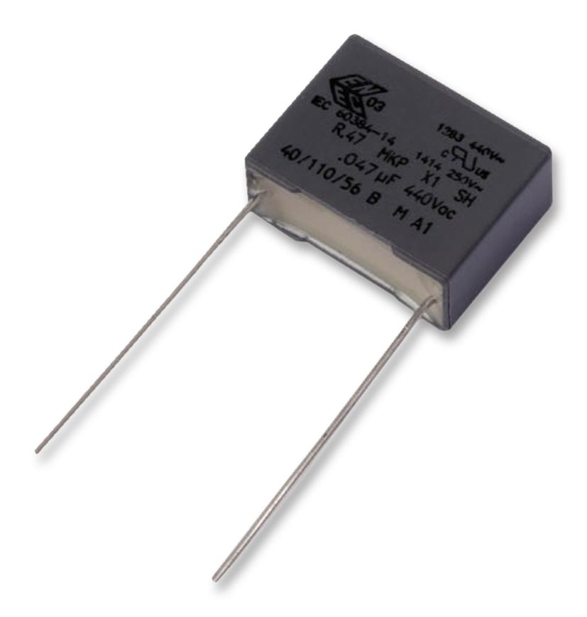 R474I247050A1K CAP, 0.047µF, 10%, PP, RADIAL KEMET