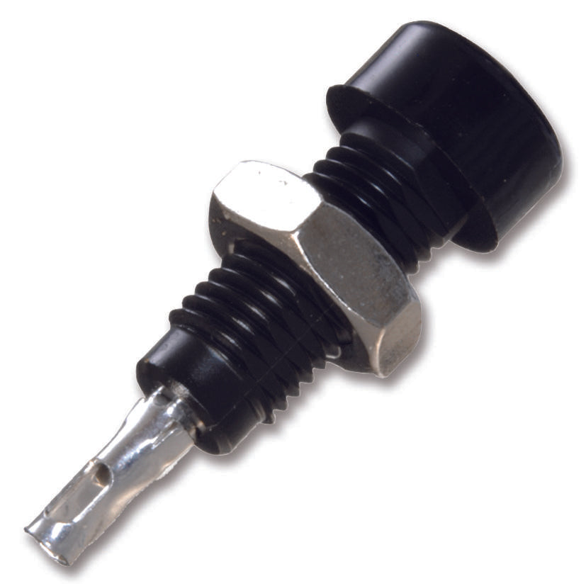 105-0803-001 TIP JACK, 5700V, 10A, BLACK JOHNSON - CINCH CONNECTIVITY