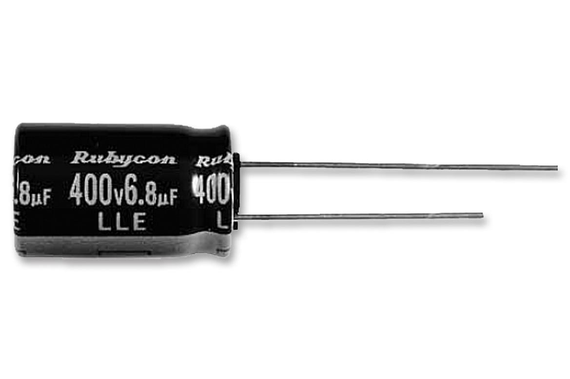 200LLE2R2MEFC6.3X11 CAP, 2.2µF, 200V, 20% RUBYCON