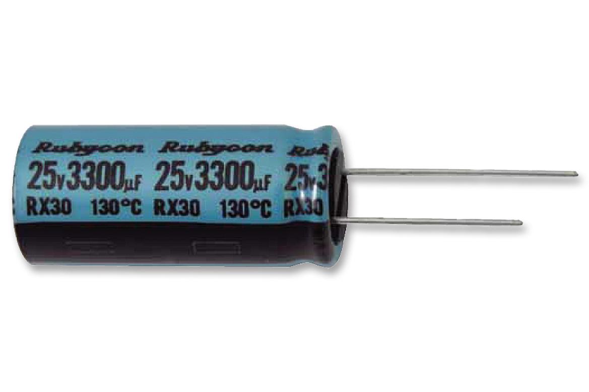 50RX3010M8X11.5 CAP, 10µF, 50V, 20% RUBYCON