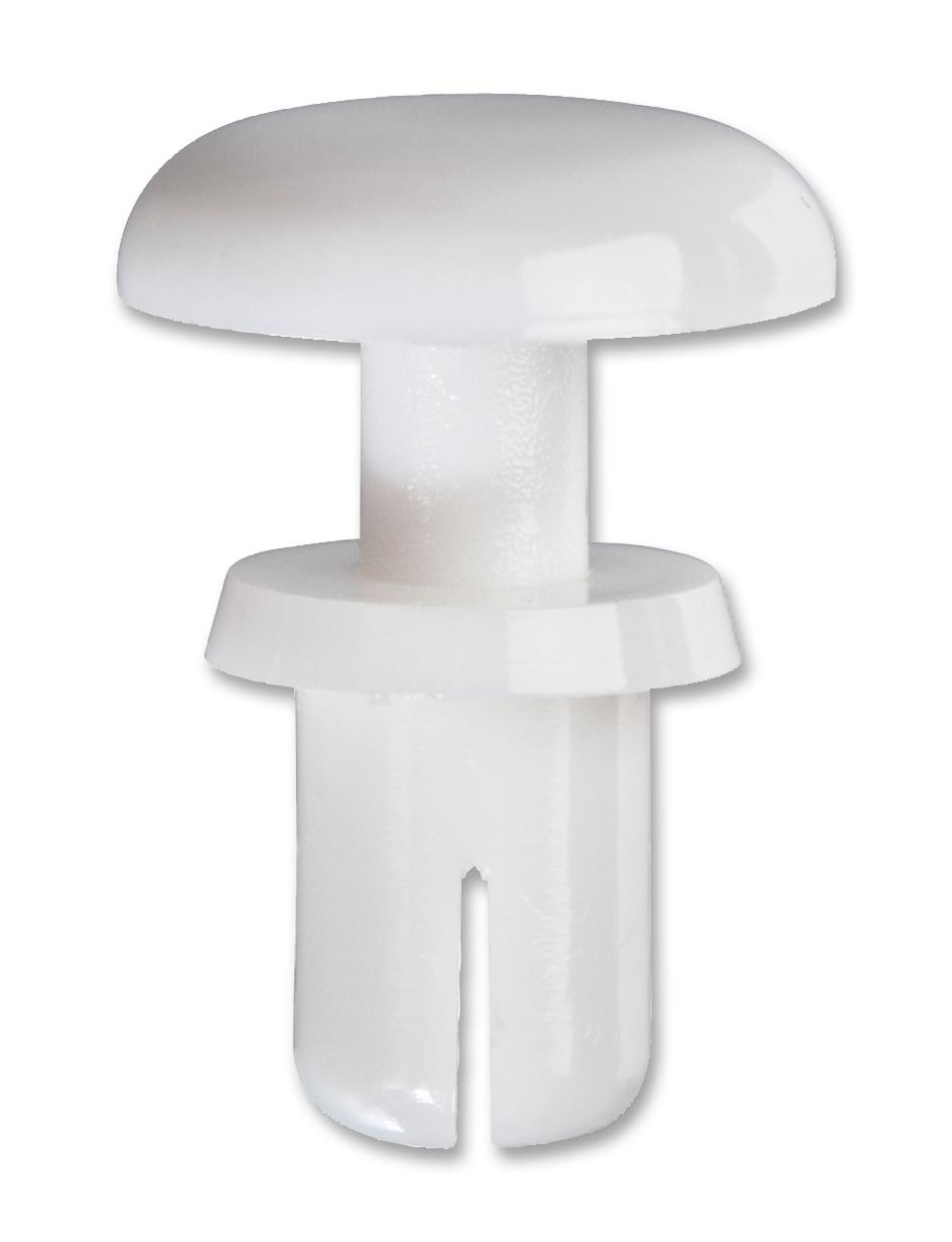 TRSR 3090 W SNAP RIVET, NYLON 6, 3.1MM, WHITE TR FASTENINGS