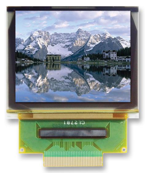 MCOT160128BY-RGBM OLED, 16,0X128, PASSIVE, RGB, MULTI I/F MIDAS