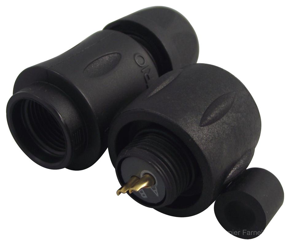 UTS6JC8E2P CIRCULAR CONNECTOR, PLUG, 2 WAY, CABLE SOURIAU-SUNBANK / EATON
