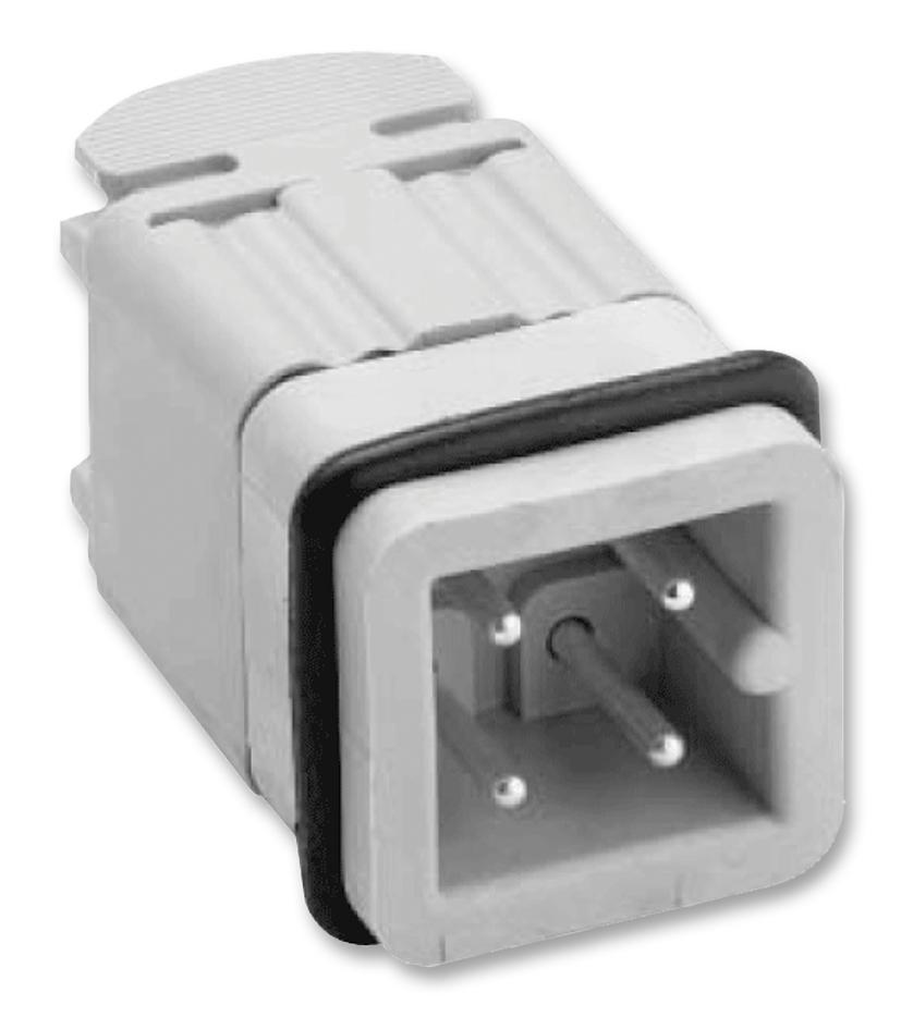 C146 10A003 002 4 INSERT, PLUG, 3+PE WAY, SCREW AMPHENOL SINE/TUCHEL