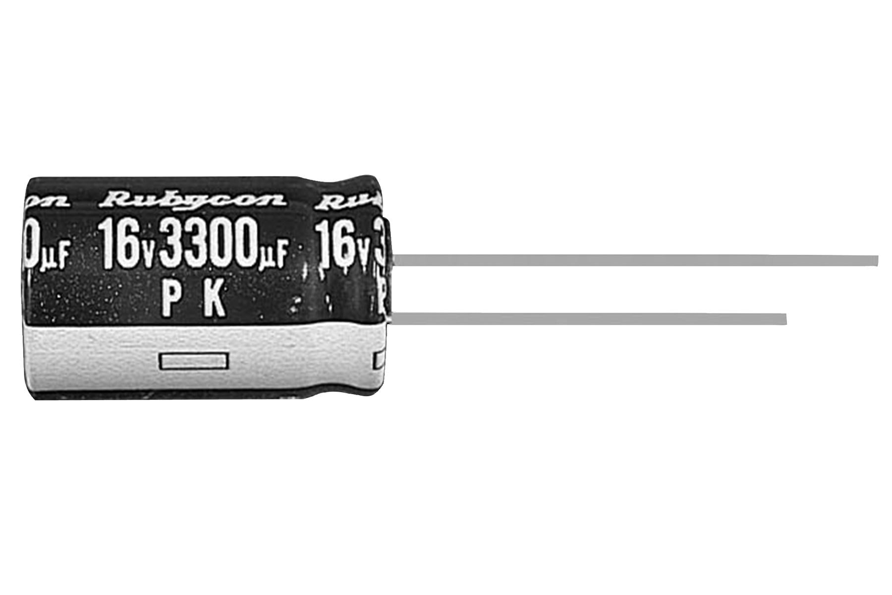 35PK330MEFC10X12.5 CAP, 330µF, 35V, 20% RUBYCON