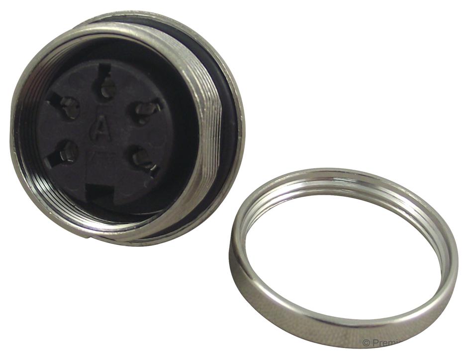 C091 31G008 100 2 CIRCULAR, RECEPTACLE, 8 WAY, PANEL AMPHENOL SINE/TUCHEL