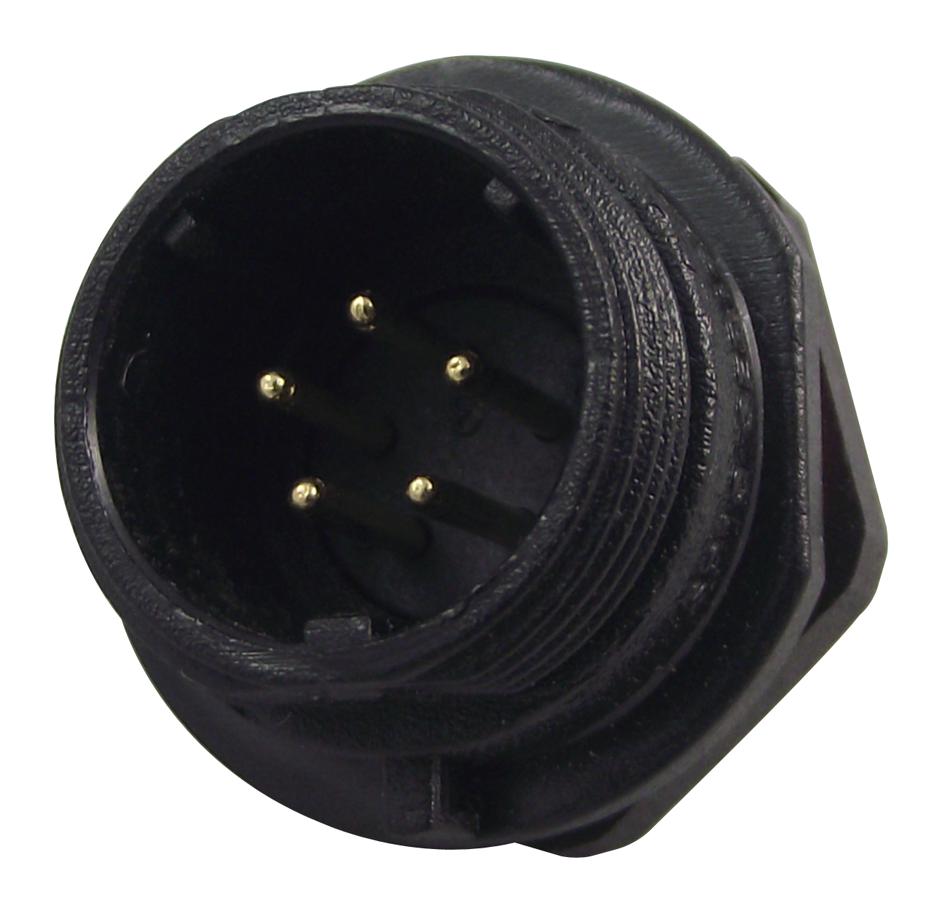FM686805 CIRCULAR, RECEPTACLE, PIN, 5 WAY, PANEL CLIFF ELECTRONIC COMPONENTS