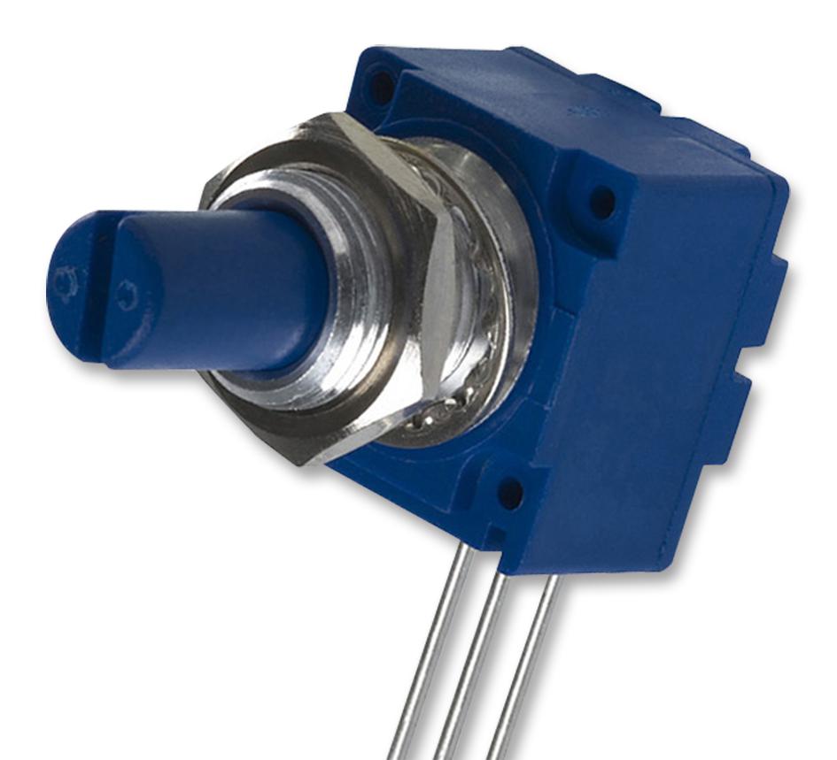 91R1A-R22-B15L POTENTIOMETER, LINEAR, 10KOHM, 20%, 1W BOURNS