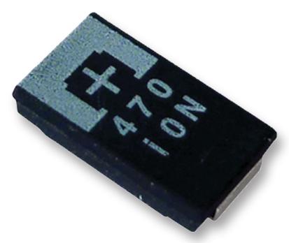 6TPE470MI CAP, 470µF, 6.3V, 20%, 2917 PANASONIC