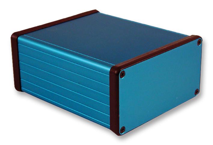1455N1201BU ENCLOSURE, ALUMINIUM, BLUE, 120X103X53MM HAMMOND