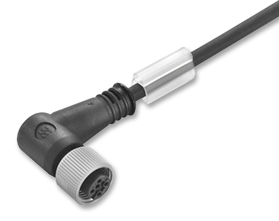 SAIP-M12BW-4-3.0V CONNECTOR, RCPT/FREE END, M12, 4 WAY,R/A WEIDMULLER