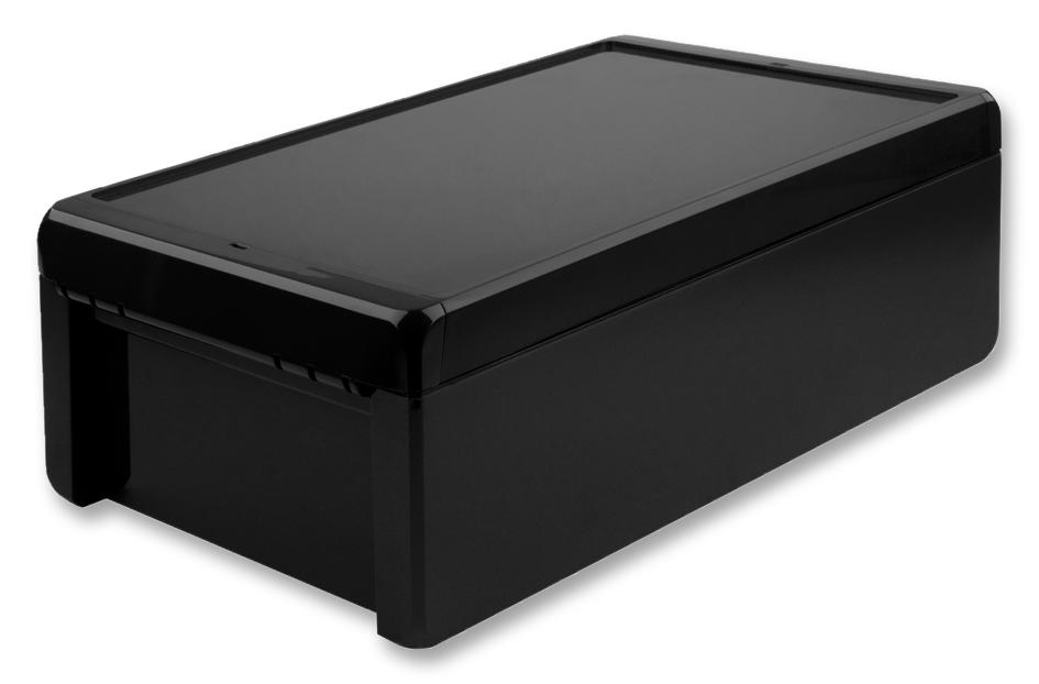 B 261709 ABS GRAPHITE GREY ENCLOSURE, ABS, GRAPHITE GREY BOPLA