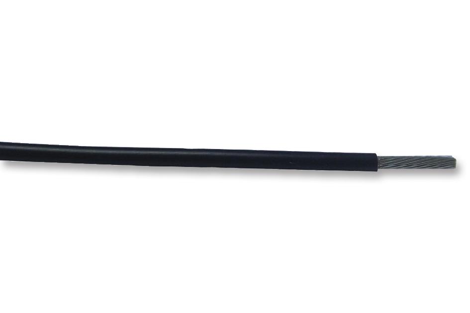100G0111-1.00-0 WIRE, 100M, 1MM2, TPC, BLACK TE CONNECTIVITY