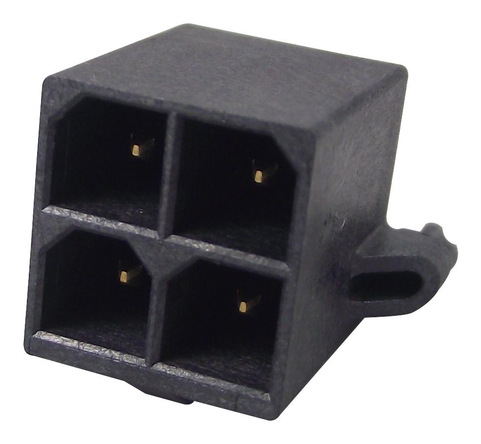 172065-0004 CONNECTOR, HEADER, 4POS, 2ROW, 5.7MM MOLEX