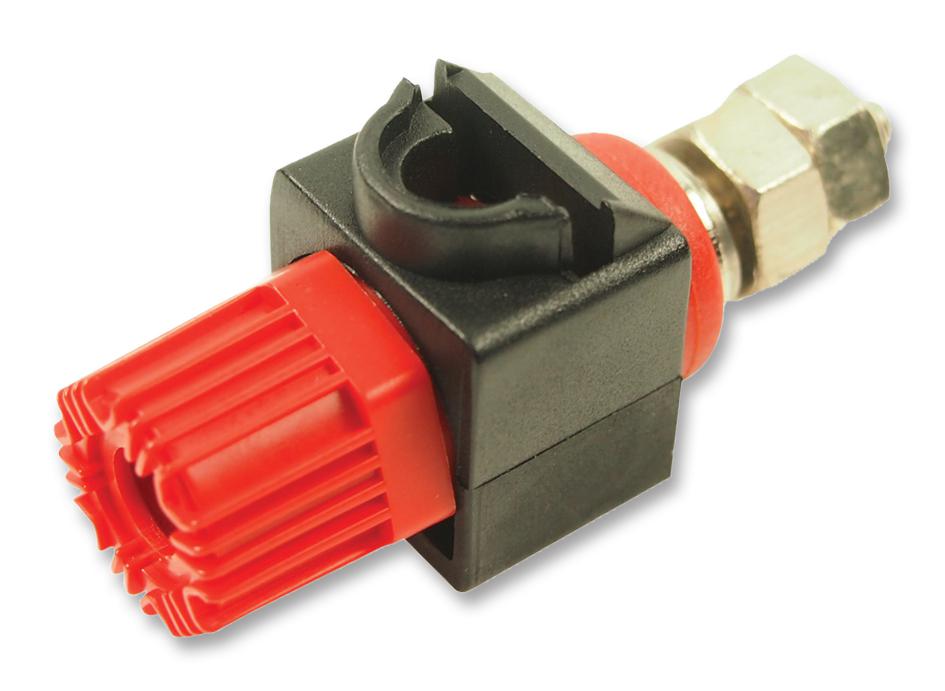 CL159825RA BINDING POST, 60A, RED, SCREW CLIFF ELECTRONIC COMPONENTS