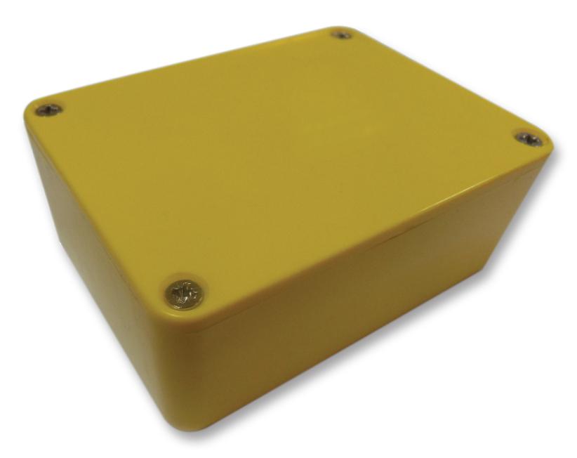 479-0160-7 ENCLOSURE, MULTIPURPOSE, ABS, YELLOW DELTRON ENCLOSURES