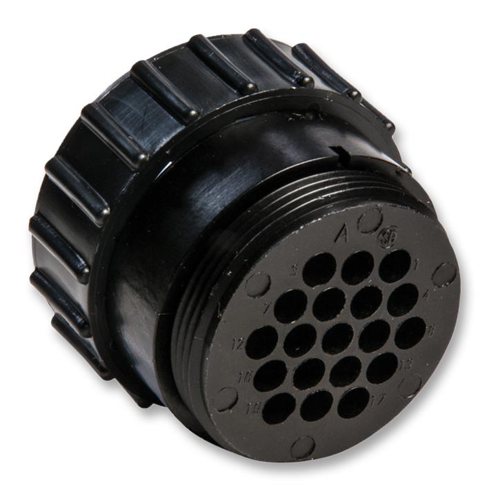 211772-1 CONN, CIRCULAR, HOUSING, PLUG, 19POS AMP - TE CONNECTIVITY