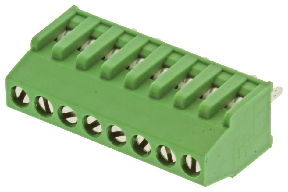 282834-8 TERMINAL BLOCK, WIRE TO BRD, 8POS, 16AWG BUCHANAN - TE CONNECTIVITY
