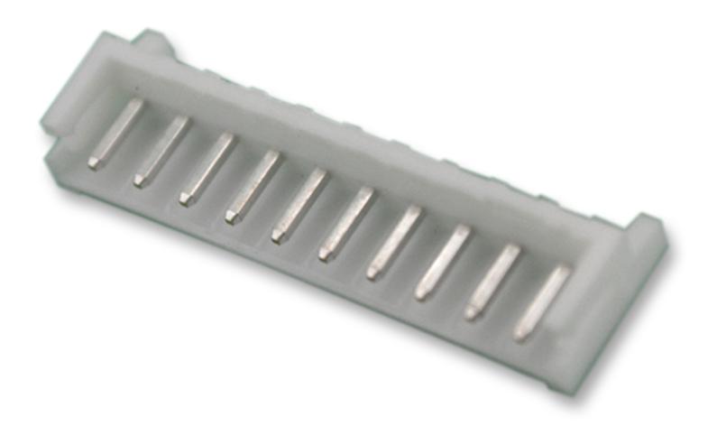 S10B-EH(LF)(SN) CONNECTOR, HEADER, 10POS, 2.5MM, 1ROW JST (JAPAN SOLDERLESS TERMINALS)