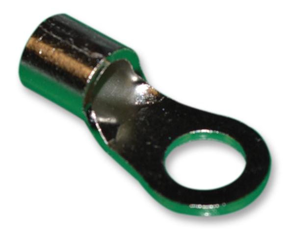 R2-6 (NJ) TERMINAL, RING TONGUE, M6, 14AWG JST (JAPAN SOLDERLESS TERMINALS)