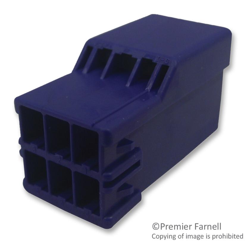 HILR-02VF-3-E CONNECTOR, HOUSING, RCPT, 2POS, BLUE JST (JAPAN SOLDERLESS TERMINALS)