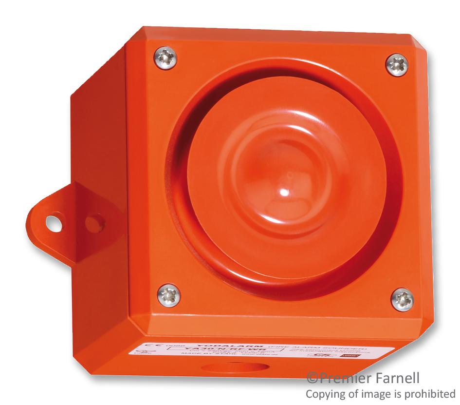 YA30/N/RF/WR AUDIO SIGNAL INDICATOR, 100DB, IP65 CLIFFORD AND SNELL