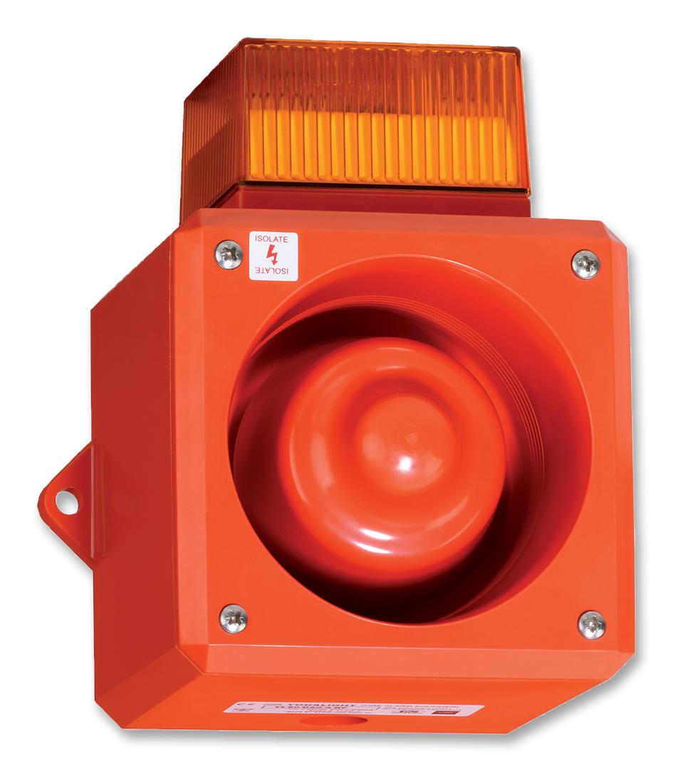 YL50/N50/A/RF/WR SOUNDER/BEACON, 110DB, 230VAC, IP65 CLIFFORD AND SNELL