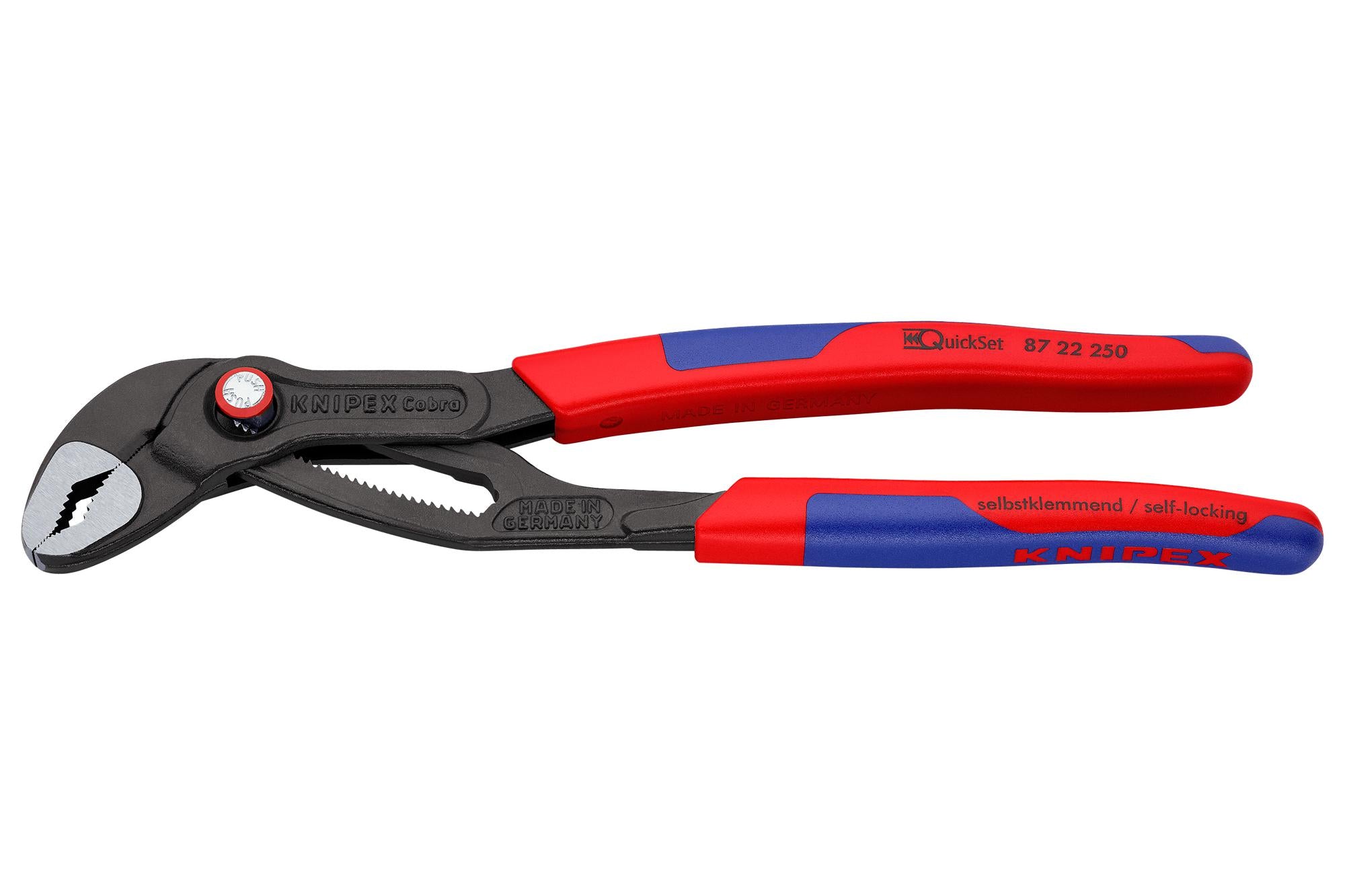87 22 250 COBRA WATERPUMP PLIER, 50MM, 250MM KNIPEX
