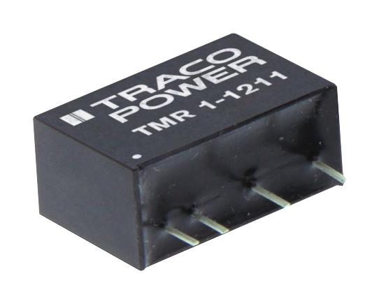 TMR 1-1223 DC-DC CONV, ISO POL, 2 O/P, 0.033A, 15V TRACO POWER