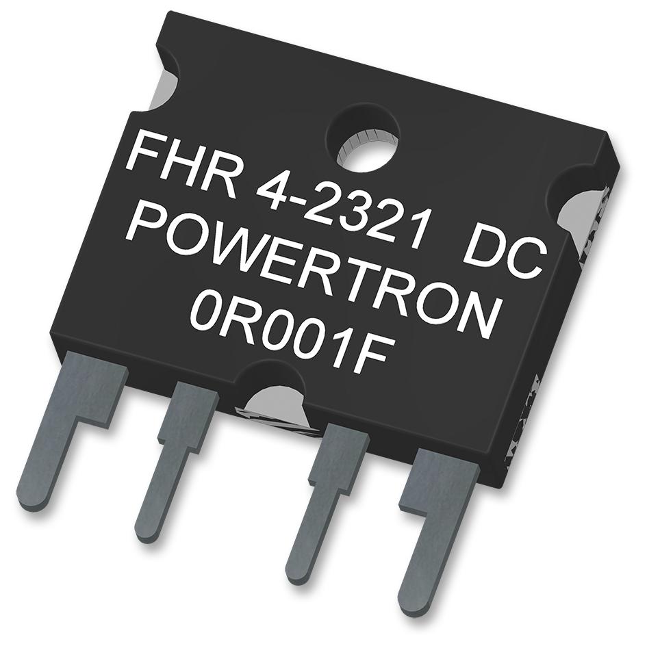FHR 4-2321 0R100 S 1% Q RESISTOR, METAL FOIL, 0.1OHM, 3W, 1% POWERTRON
