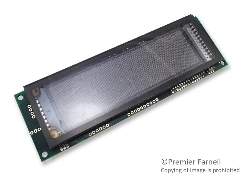 GU240X64D-K612A8 DISPLAY, VFD, BLUE-GRN, 28.65X107.85MM NORITAKE ITRON