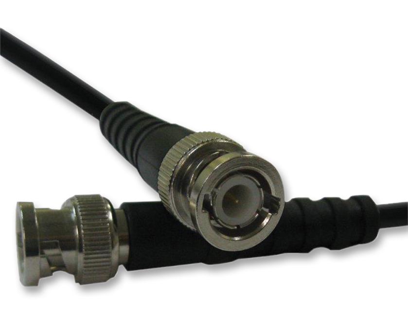 115101-19-M10.00 COAXIAL CABLE, RG58/U, BNC PLUG, 10M AMPHENOL RF