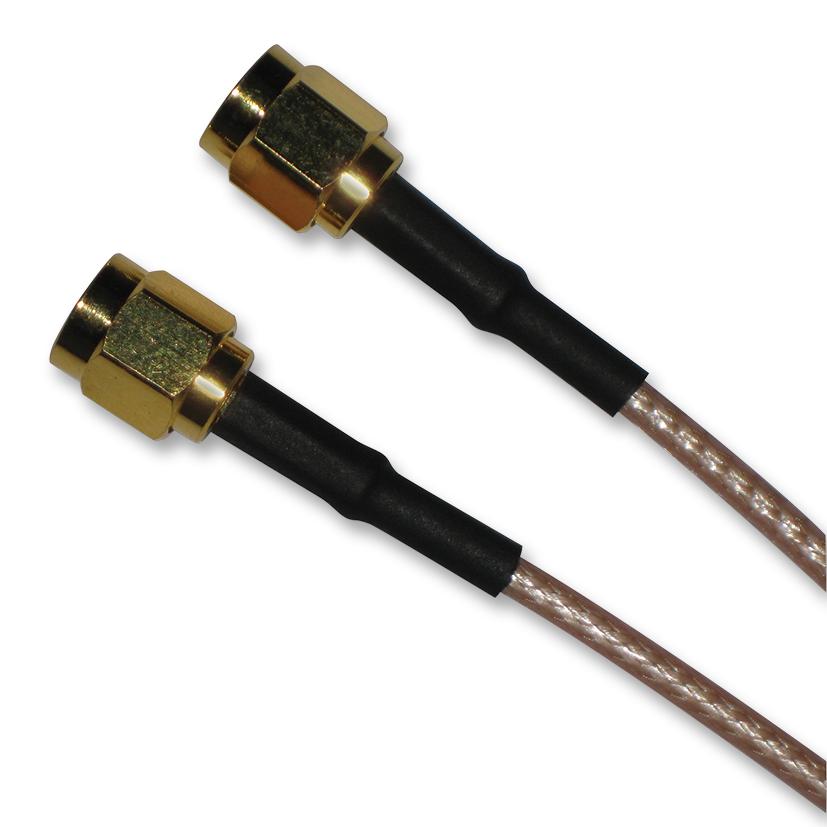 135101-01-M1.00 COAXIAL CABLE, RG316/U, SMA PLUG, 1M AMPHENOL CONNEX