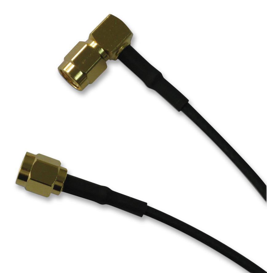 135103-01-M0.75 COAXIAL CABLE, RG316/U, SMA PLUG, 0.75M AMPHENOL CONNEX