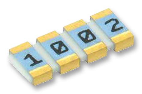 PRAHT100I4-1KBWGT RES N/W, PRECISION, 4 RES, 1KOHM, SMD VISHAY