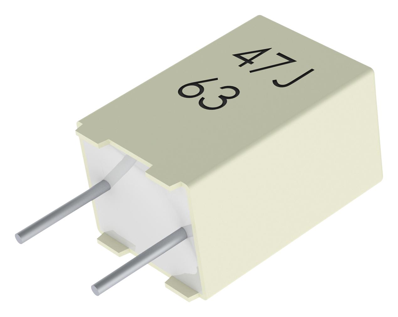 R82EC2100DQ50J CAP, 0.01µF, 100V, 5%, PET, RADIAL KEMET