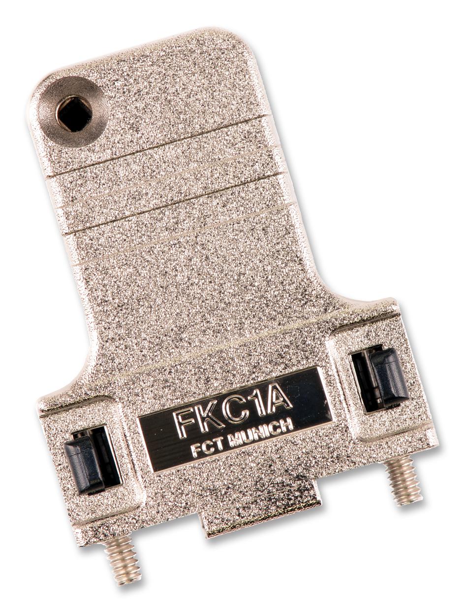 172704-0109 D-SUB BACKSHELL, DE, 70°, ABS MOLEX / FCT