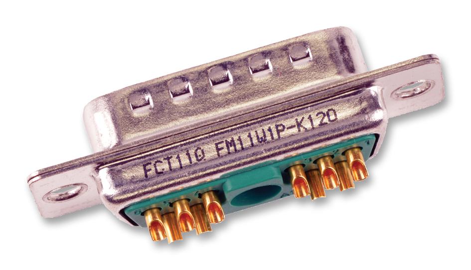 172704-0011 COMBO D-SUB CONN, PLUG, DA-11W1, SOLDER MOLEX / FCT