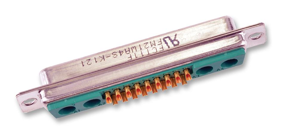 172704-0024 COMBO D-SUB CONN, RCPT, DC-21WA4, SOLDER MOLEX / FCT