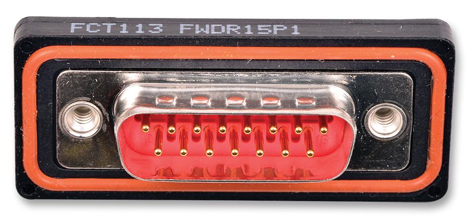 172704-0050 D SUB CONN, PLUG, 15POS, TH MOLEX / FCT